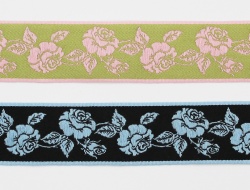 40mm flower design webbing tapes for garment