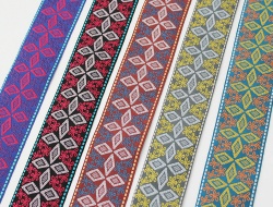 Supply 1.5 inch 2 inch ethnic jacquard tapes for clothing